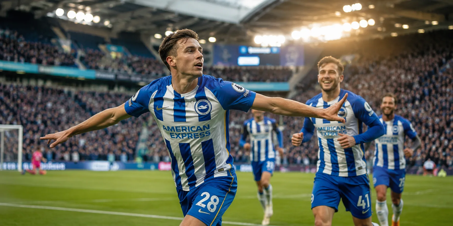 brighton & hove albion F.C. vs. Tottenham timeline