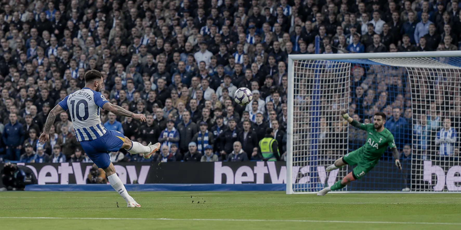 brighton & hove albion F.C. vs. Tottenham timeline
