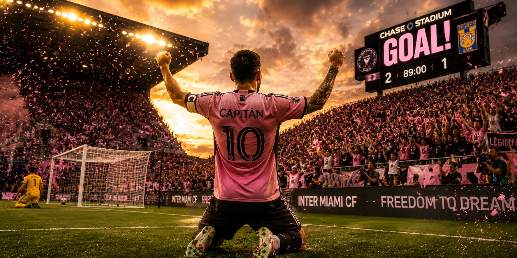 Inter Miami vs Tigres UANL Timeline 