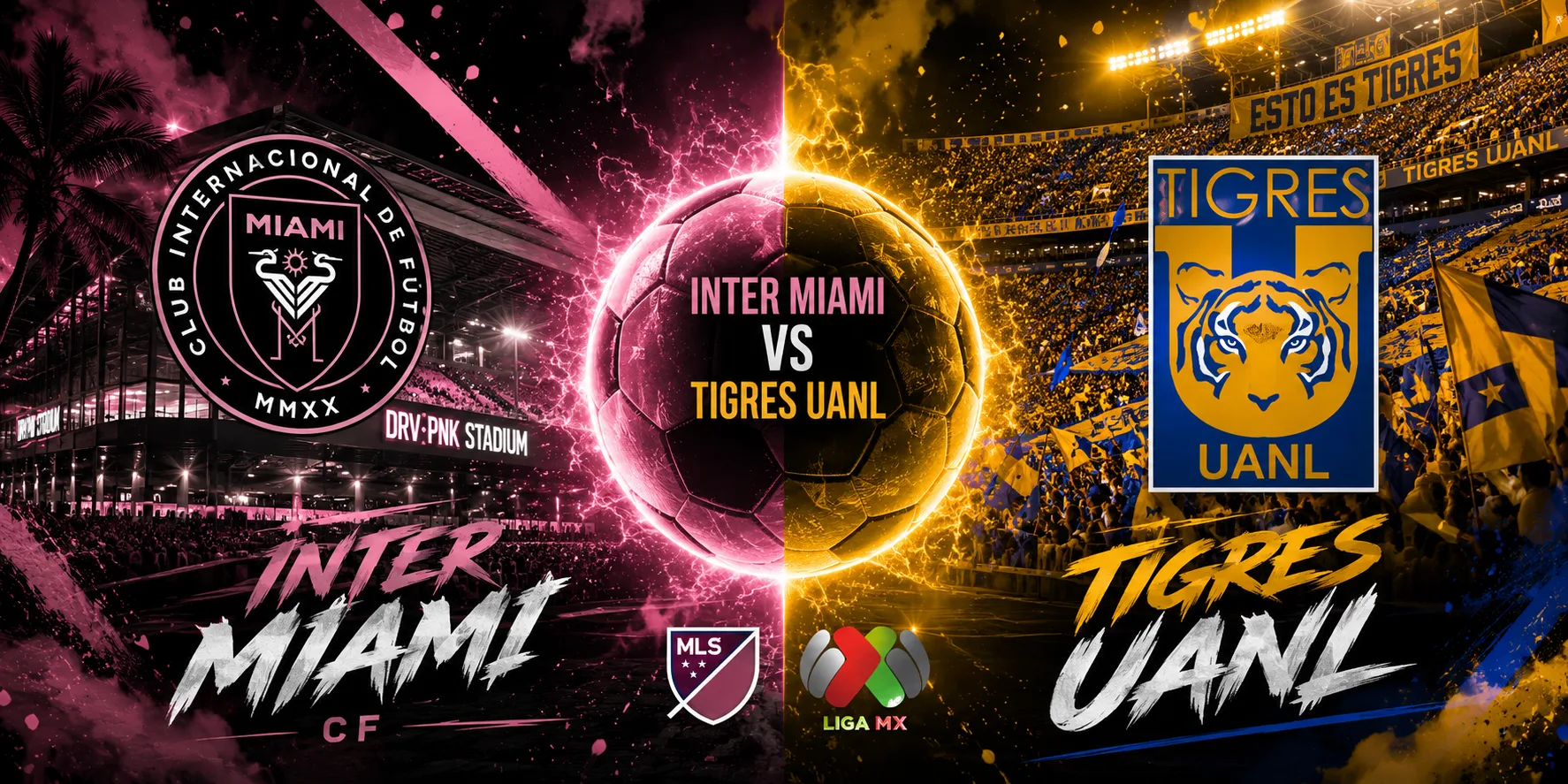 Inter Miami vs Tigres UANL Timeline