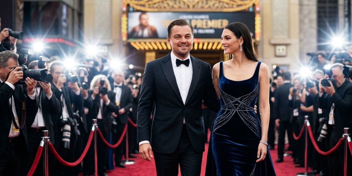Leonardo DiCaprio and Vittoria Ceretti