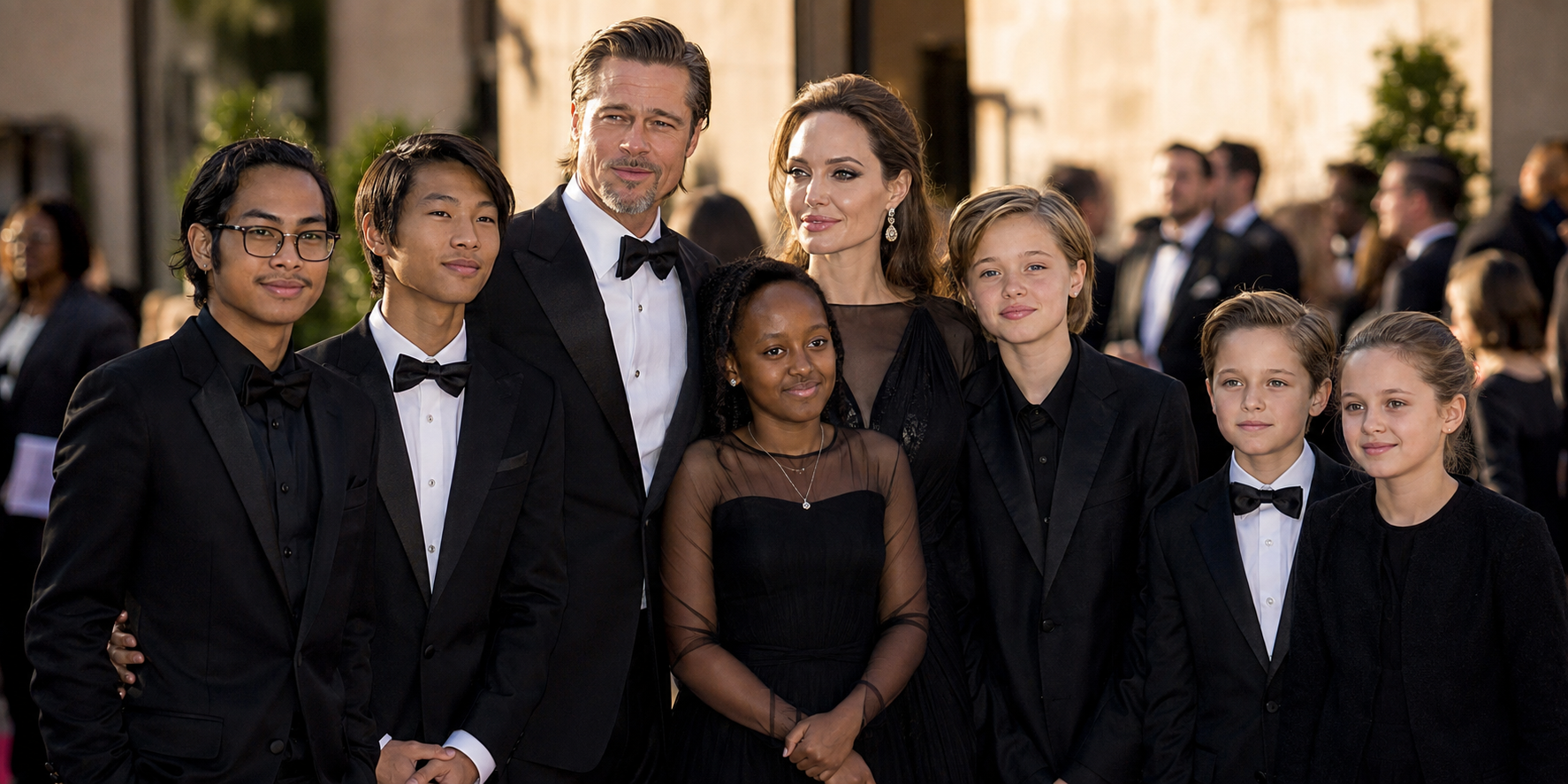 Brad Pitt Angelina Jolie kids 2026 update