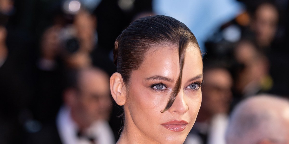 Barbara Palvin on the red carpet at the 2025 Cannes Film Festival